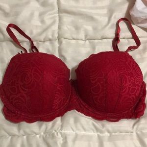 Red bra